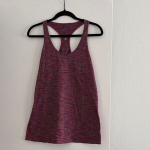 Lululemon Athletica Heathered Pink Tank Top Racerback